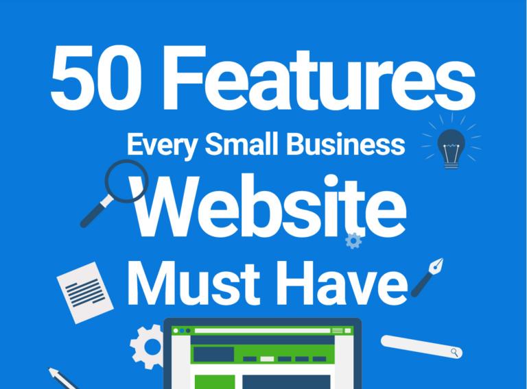 50 Features Every Small Business Website Must Have Visual Contenting