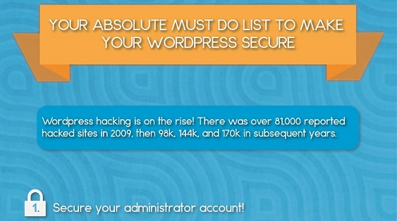 Your Absolute Must Do List to Make Your WordPress Secure