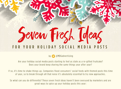 Seven Fresh Ideas for Your Holiday Social Media Posts