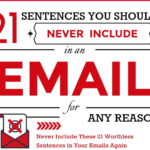 21 Sentences You Should Never Include in an Email for Any Reason [Infographic]