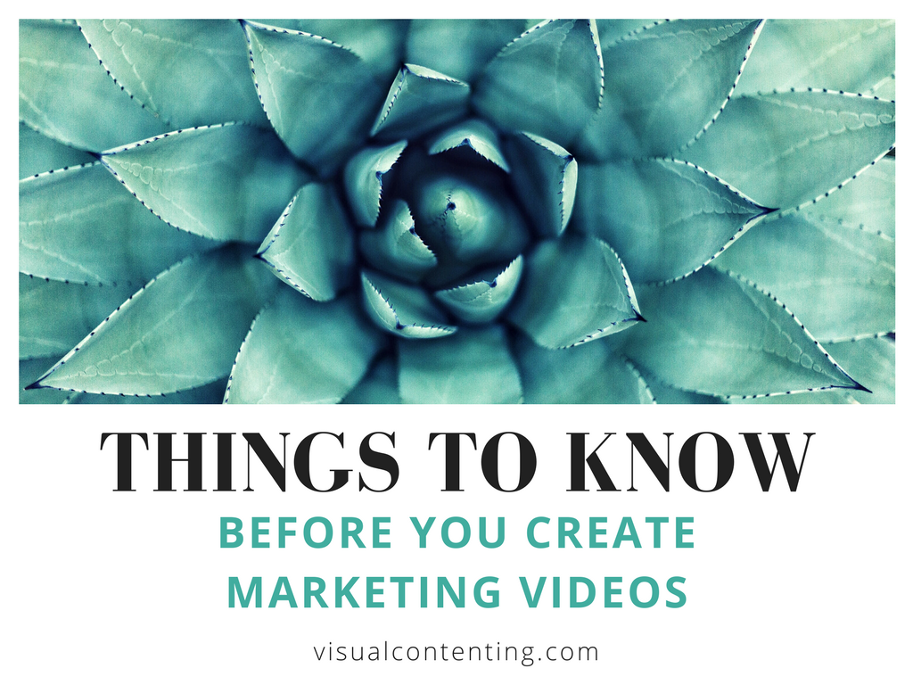 Things that You Should Know Before You Create Marketing Videos