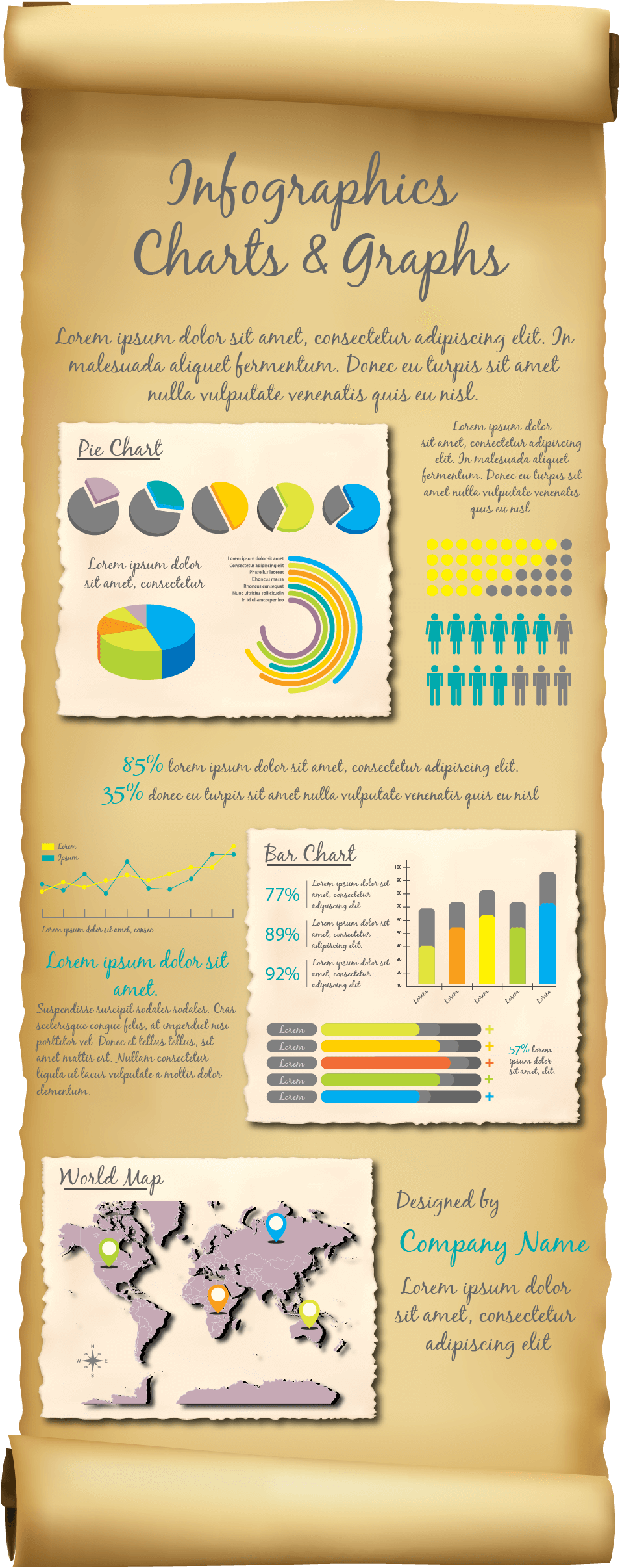 Vector Infographic Template 0042