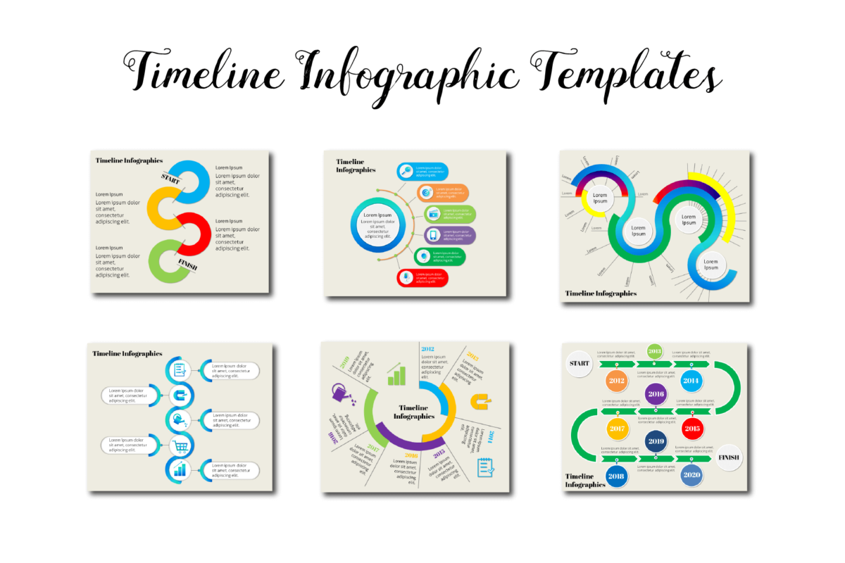 Powerpoint Timeline Infographic Templates