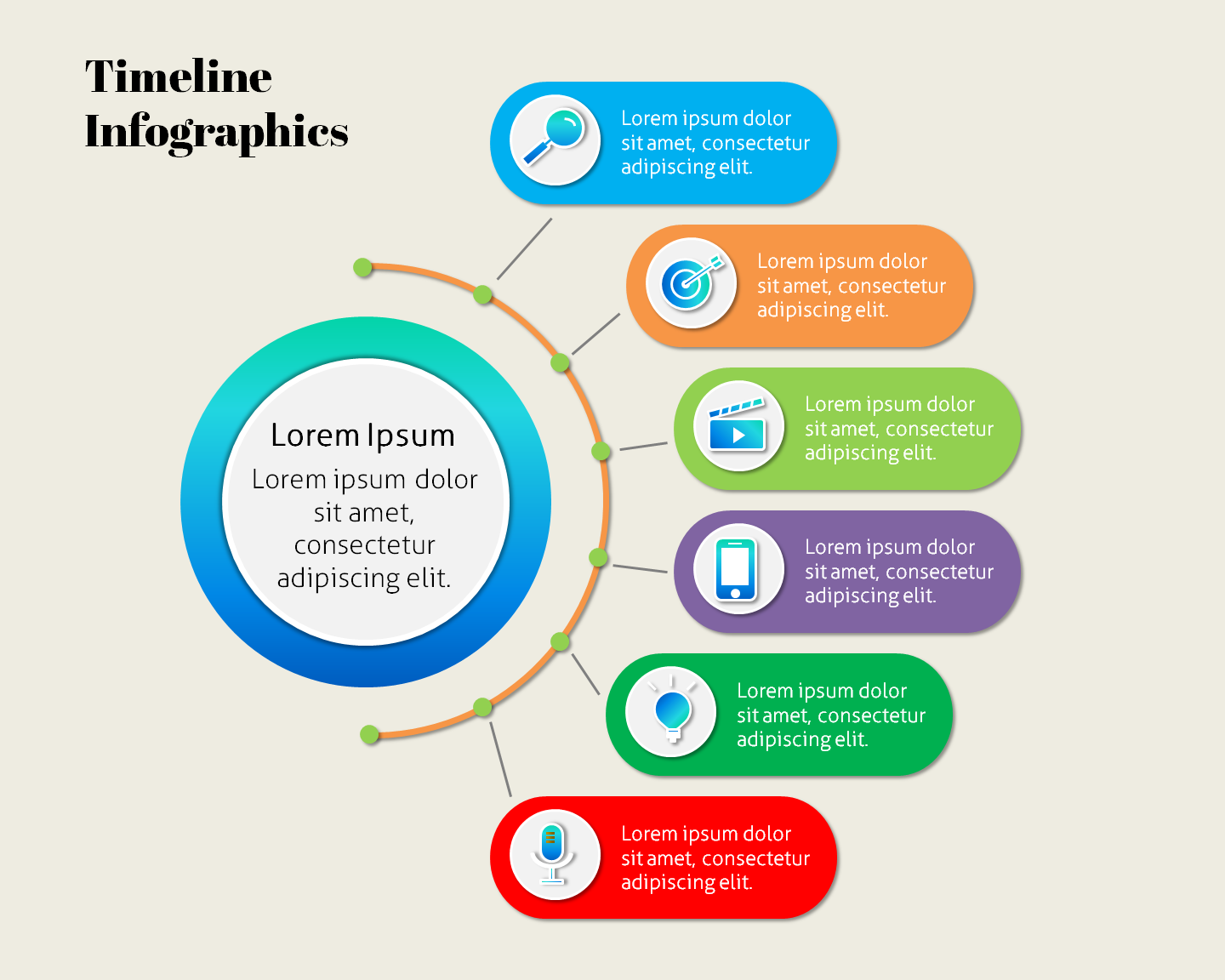 free widescreen powerpoint templates infographic