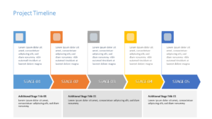 PowerPoint Timeline Template - Visual Contenting