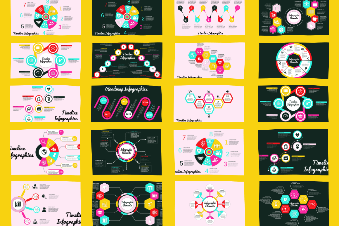 Keira PowerPoint Infographic Templates