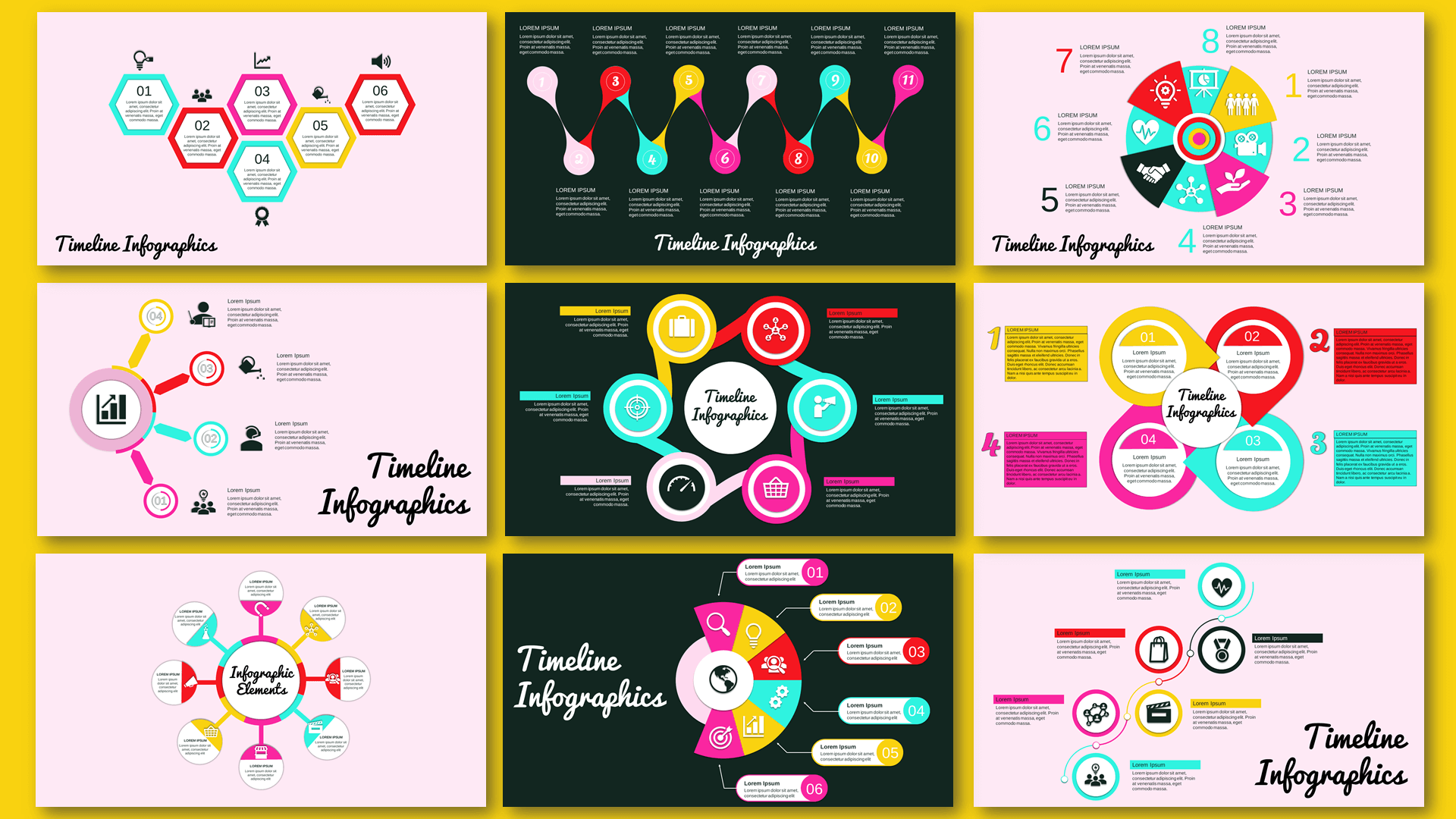 Keira PowerPoint Infographic Templates