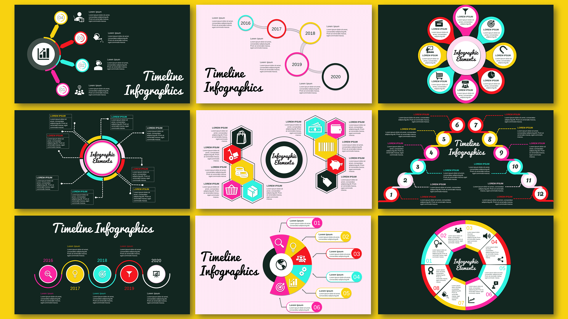 Keira PowerPoint Infographic Templates