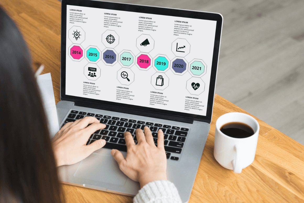 PowerPoint Timeline Infographic Template