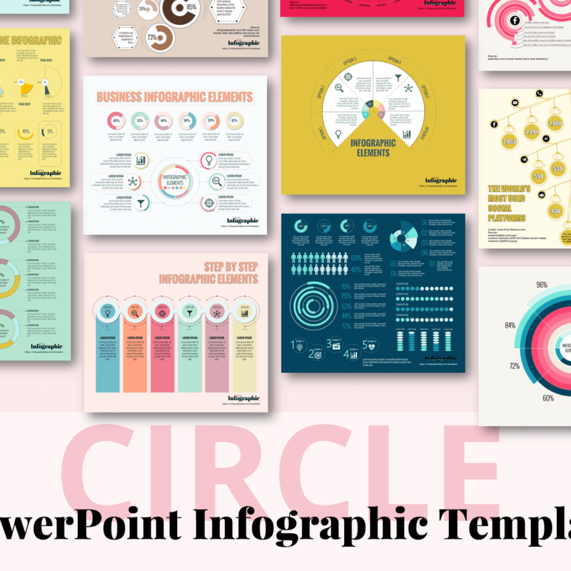 Circle PowerPoint Infographic Templates