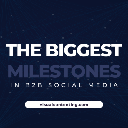 The Biggest Milestones in B2B Social Media