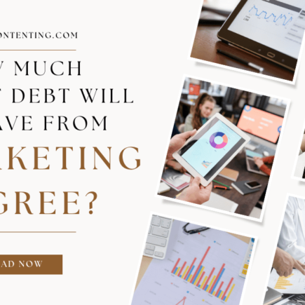 How Much Student Debt Will You Have From a Marketing Degree