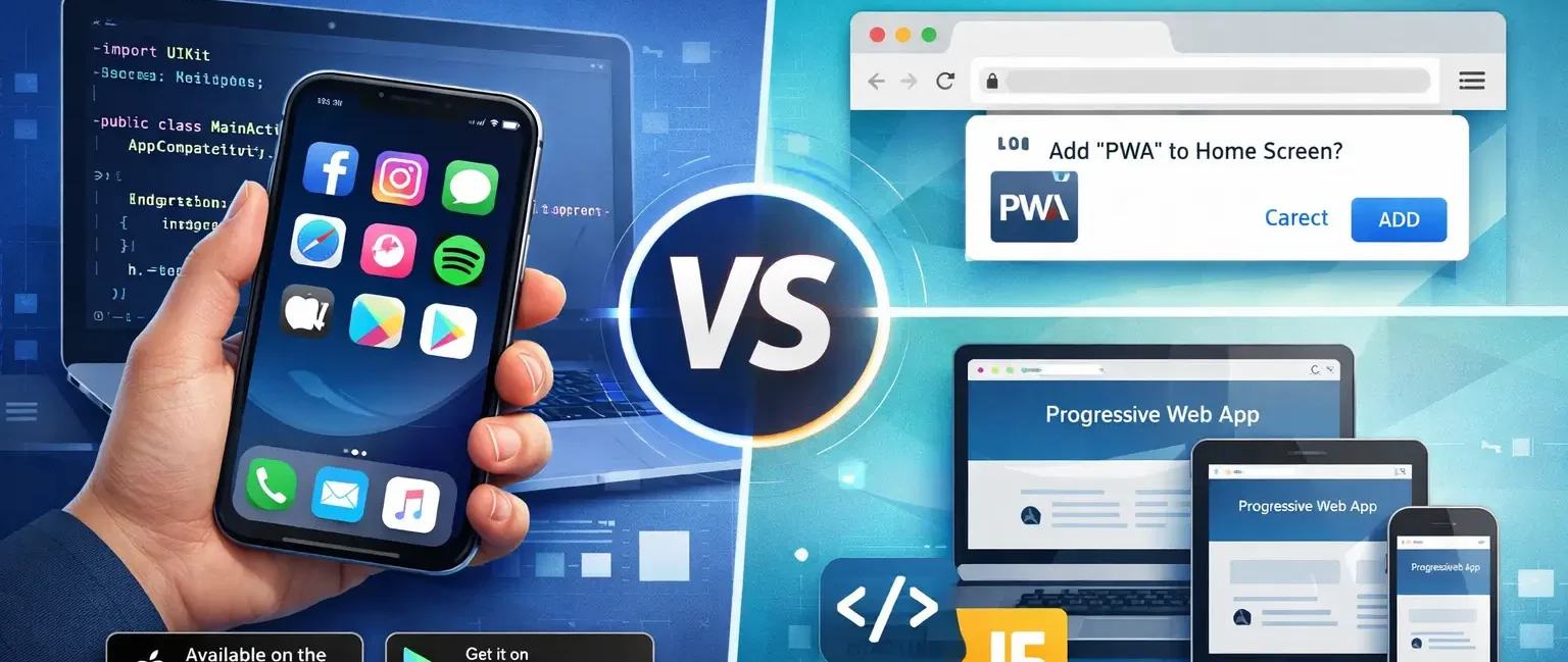Progressive Web Apps (PWA) vs. Native Apps